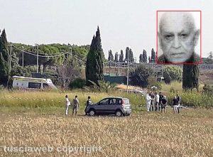 Tarquinia - Anziano scomparso - Il ritrovamento del corpo di Fernando Perugini