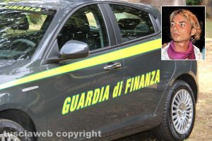 Guardia di finanza - Nel riquadro: Leonardo Leporatti