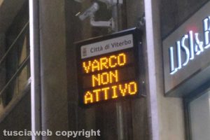 Viterbo - Un varco ztl