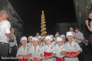 Viterbo - Il Trasporto di "Spirale di fede"