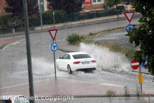 Temporale a Viterbo