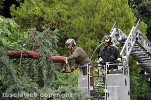 Vigili del fuoco al lavoro - Foto di repertorio