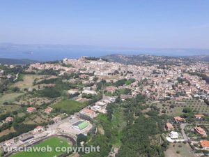 In volo sopra Montefiascone