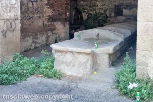 Viterbo - Incuria a Bagnaia