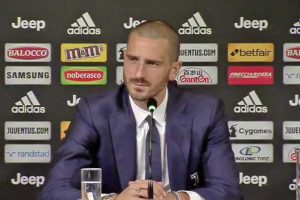 Sport - Calcio - Juventus - La conferenza stampa di Leonardo Bonucci