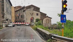 Bagnaia - Il passaggio a livello bloccato