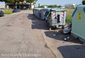 Tarquinia lido nel degrado