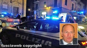 Rissa San Faustino - Nel riquadro il procuratore capo Paolo Auriemma
