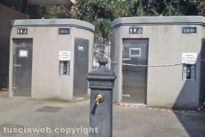 Viterbo - I bagni pubblici del Sacrario