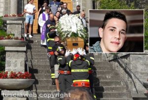 Montefiascone - I funerali di Andrea Cotemme
