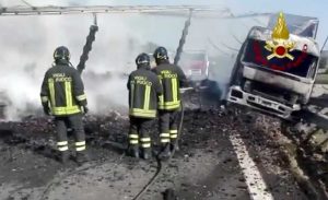 Incidente sulla A1 tra Orvieto e Fabro
