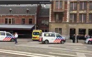 Amsterdam - La stazione centrale