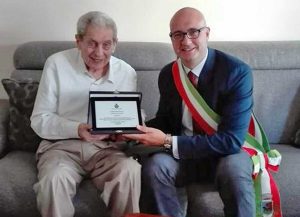 Alberto Sed e il sindaco Angelelli