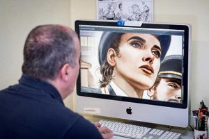 Un'anteprima delle illustrazioni del calendario 2019 della polizia