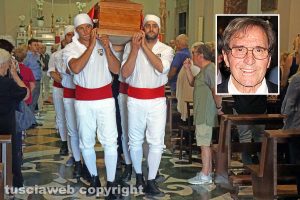 Viterbo - I funerali di Antonio Febbraro
