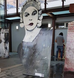 Viterbo - Lo Spazio pensilina allagato