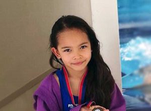 La piccola Gaia Trimarchi