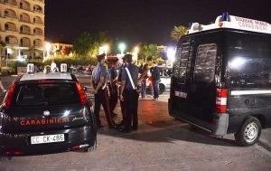 Controlli dei carabinieri di CIvitavecchia