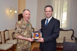 Alessandro Battilocchio in visita al Ce.Si.Va.