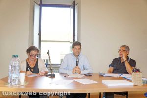 Viterbo - Ada Tomasello, Paolo Morozzo Della Rocca e Mario Di Marco