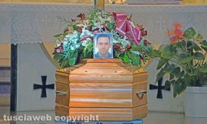 Vetralla - I funerali di Mauro de Angelis