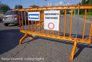 Bomba all'aeroporto - Strada Tuscanese chiusa