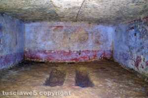 Tarquinia - La tomba degli Scudi