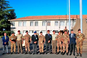 Viterbo - Il generale Pietro Serino in visita alla scuola sottufficiali dell’esercito