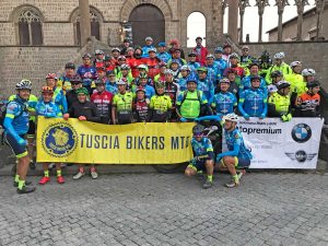 I “Tuscia Bikers MTB” alla “Francigena in Mtb”