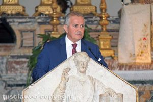 Viterbo - Festa del patrono della polizia - Il questore Massimo Macera