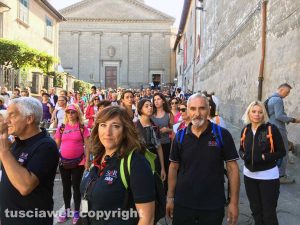 In cammino sulle vie dell'esilio di santa Rosa
