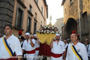 Viterbo - Santa Rosa - La processione col cuore della patrona