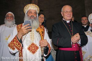 Viterbo - I vescovi Barnaba Soriani e Lino Fumagalli