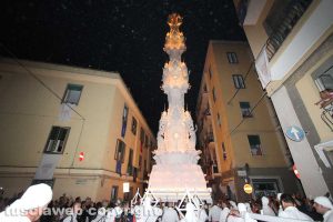 Trasporto della macchina di Santa Rosa 2018 - Gloria sulla salita