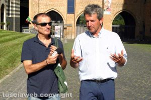 Michael Franke con Antonello Ricci