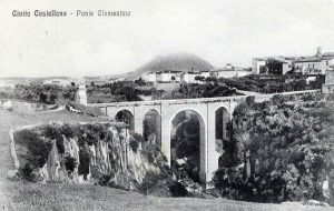 Civita Castellana - Ponte Clementino dopo la ricostruzione