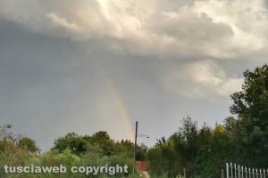 Viterbo - Arcobaleno a Grotte Santo Stefano