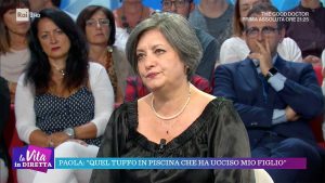 Paola Centamore alla Vita in diretta