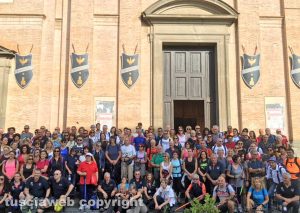 Centinaia di camminatori sulle vie dell’esilio a Soriano nel Cimino