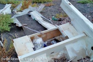 Tarquinia - Incuria a Sant'Agostino