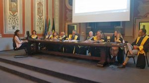 Viterbo - Unitus - La consegna degli attestati del master in Criminologia