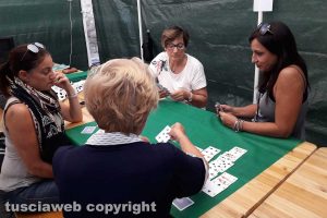 Viterbo - Il torneo di burraco a Pianoscarano