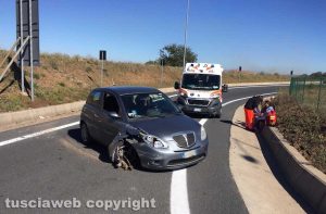 Vetralla - L'incidente sulla Superstrada Vetralla - L'incidente sulla Superstrada