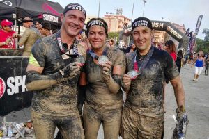 Sport - Maria Grazia Censi, Maurizio Medici e Giorgio Cavalieri alla Spartan race