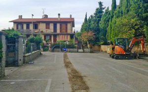 Vitorchiano - I lavori all'acquedotto