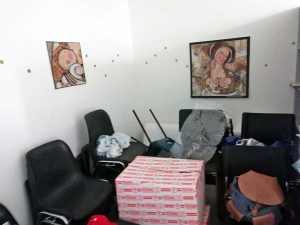 Viterbo - Il baby pit stop alla pensilina