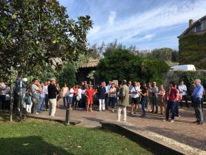 Viterbo - La passeggiata in ricordo di Rodolfo Salcini