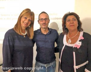 Viterbo - Silvia Somigli, Paolo Pizzo e Simonetta Pachella