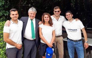 Susanna Ceccardi con Umberto Fusco