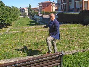 Viterbo - Interventi al verde pubblico - L'assessore Enrico Maria Contardo